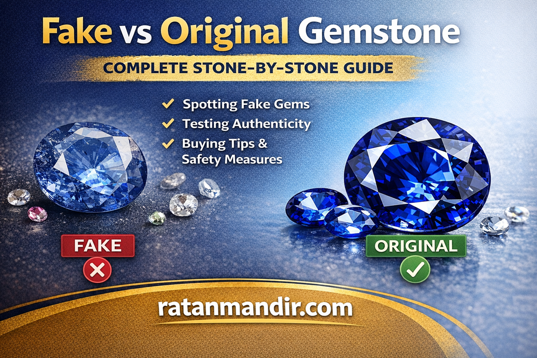 Fake vs Original Gemstone — Complete Stone-by-Stone Guide