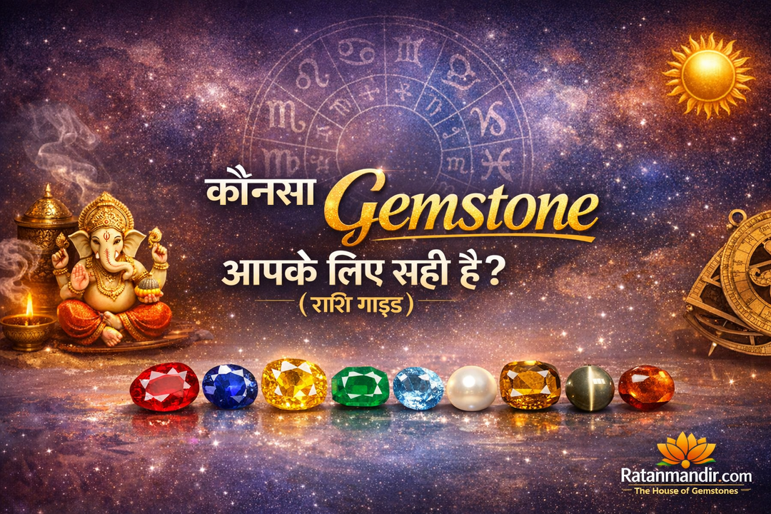Konsa Gemstone Aapke Liye Sahi Hai? (Rashi Guide)