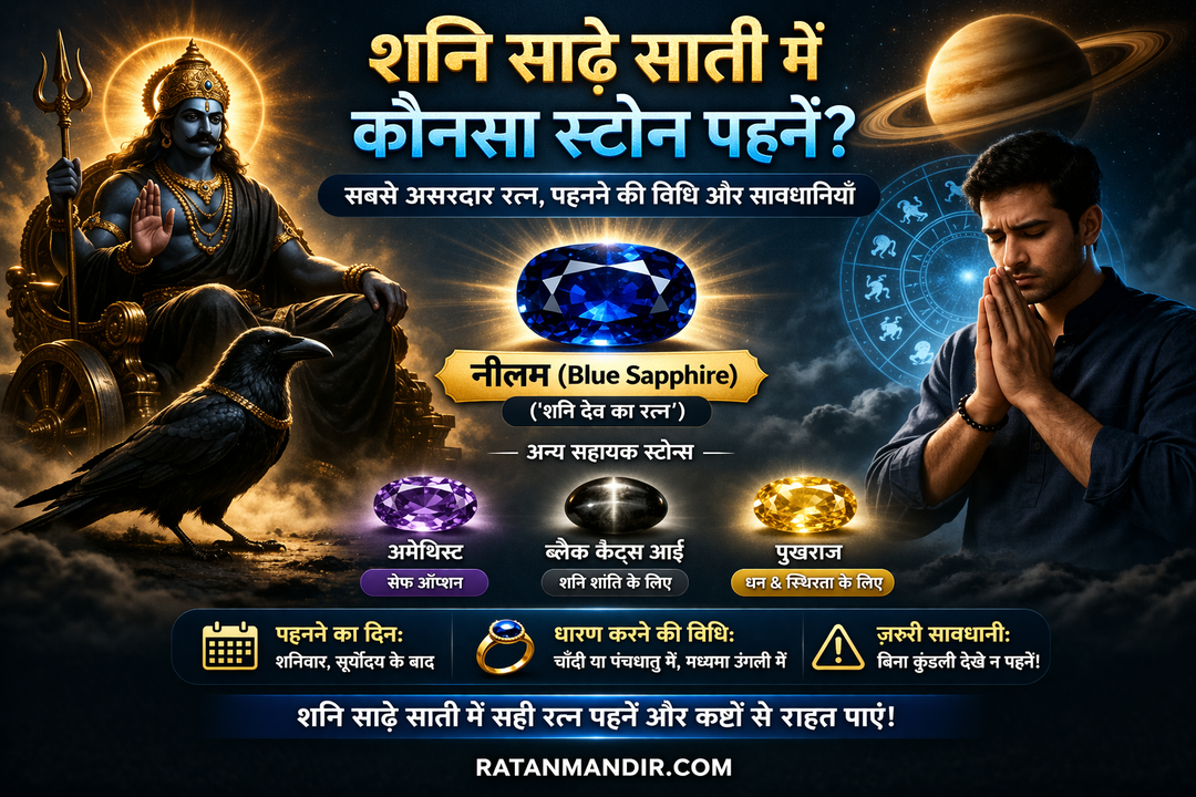 Shani Saadhe Saati Me Kaunsa Stone? Complete Guide