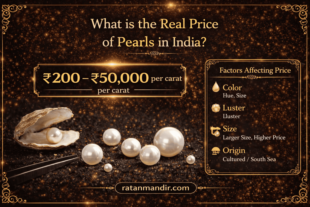 Pearl (Moti) Stone Price in India — Complete Guide