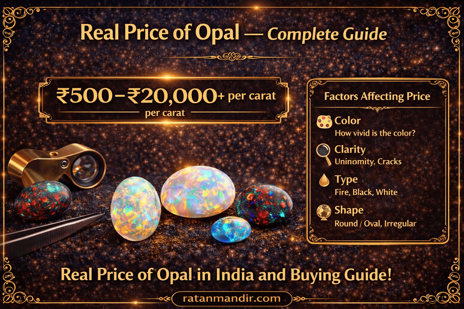 Opal Stone Price in India — Complete Guide