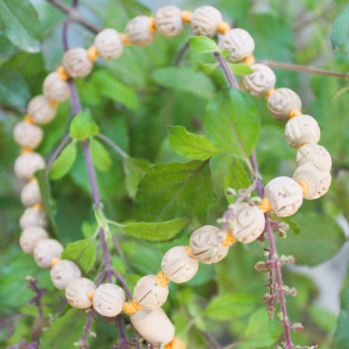 27 Beads Japa Mala | Engraved with Shri Ram Name for Meditation & Chanting