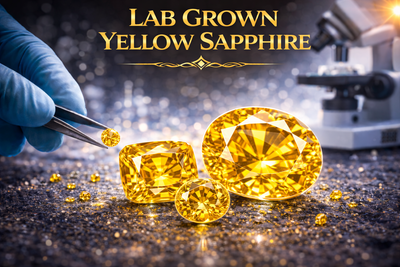 Lab Grown Yellow Sapphire