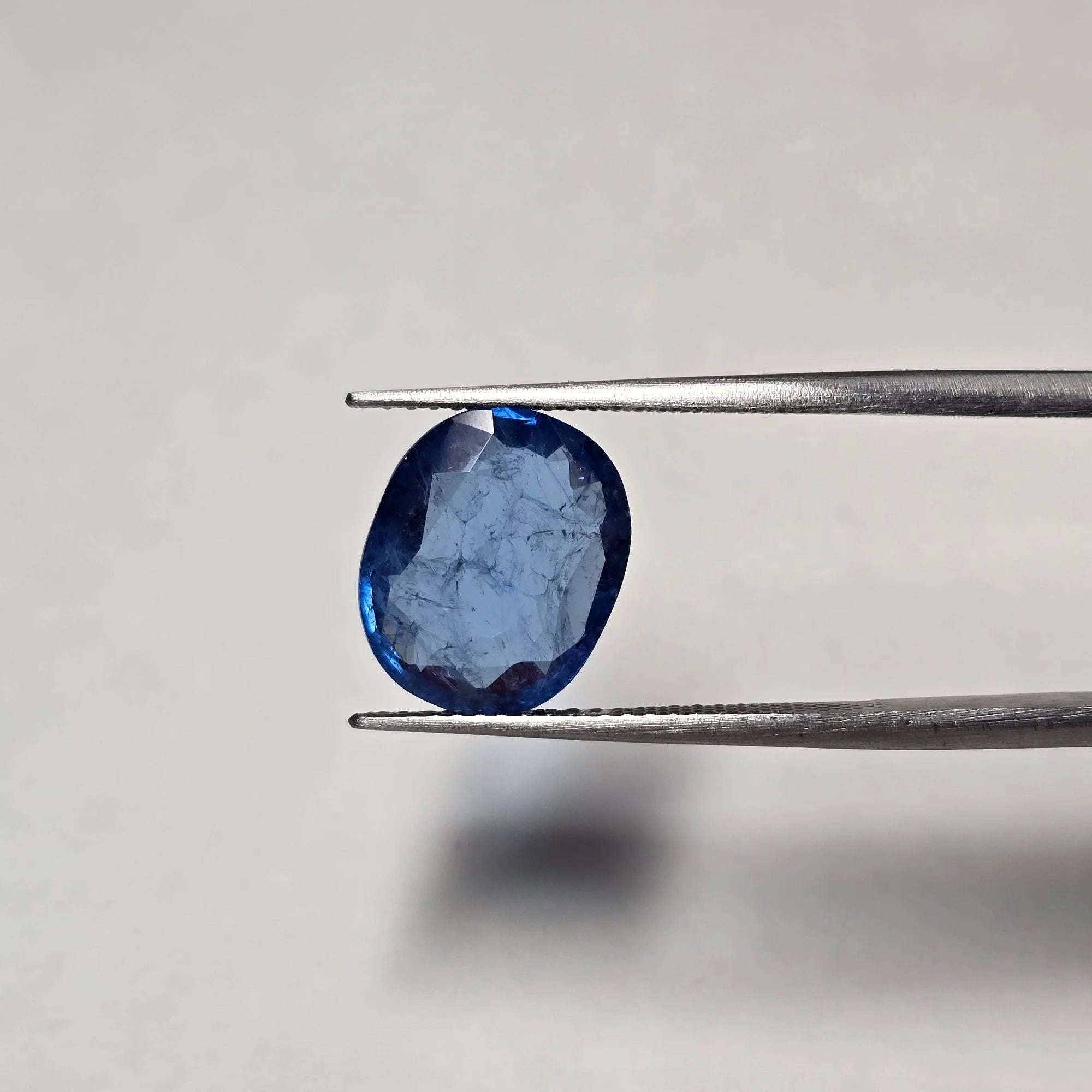 Lab Grown Blue Sapphire Oval | 5.54 Carats
