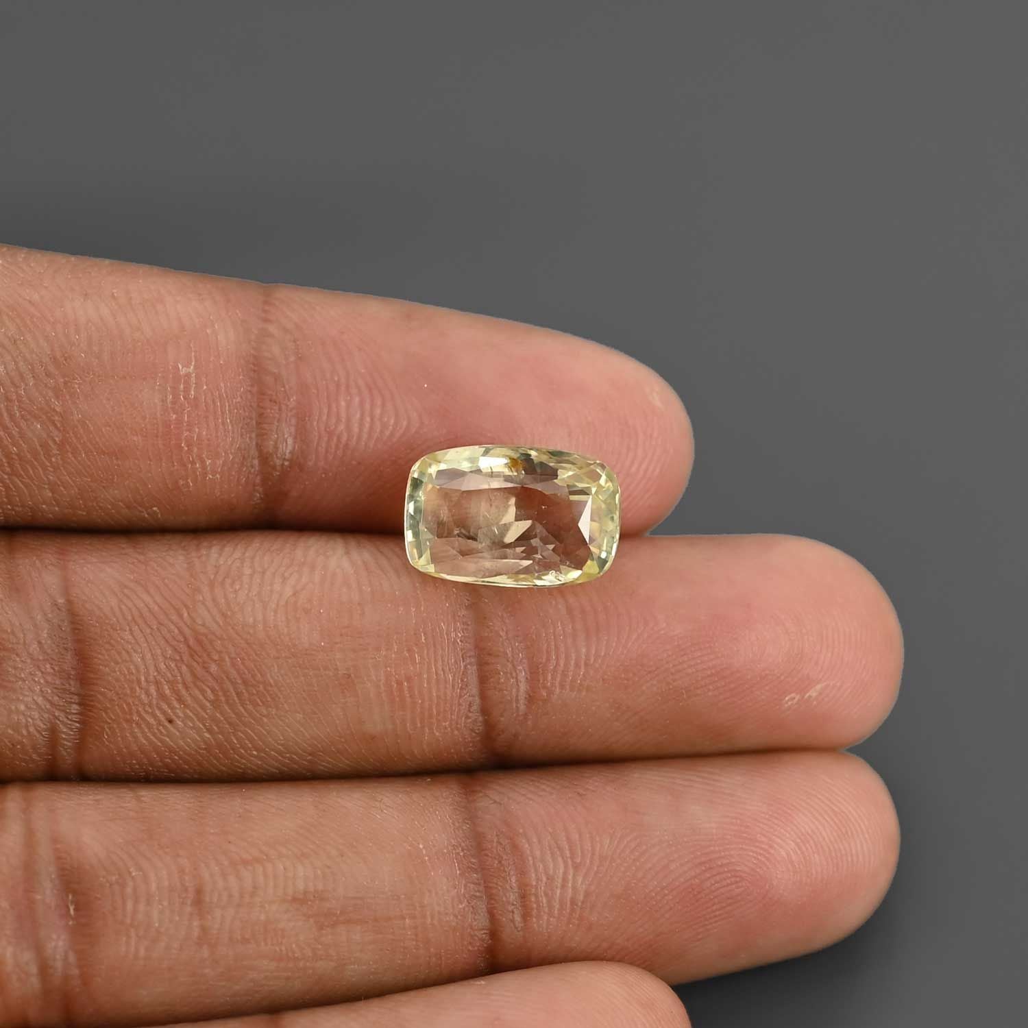 Lab Grown Yellow Sapphire (Pukhraj) 10.84 Carat