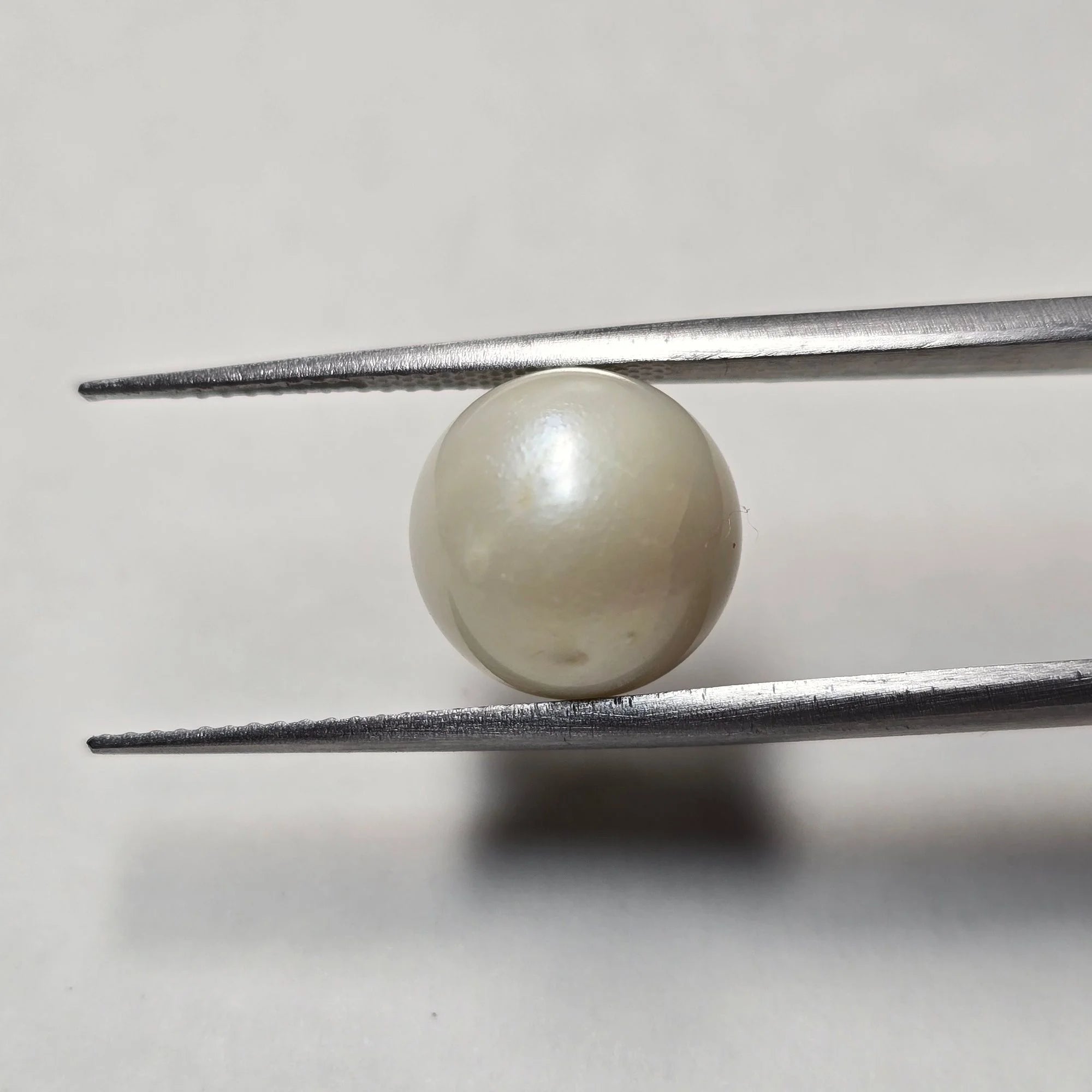 Natural White South Sea Pearl (Moti) - 9.50 Carats Certified
