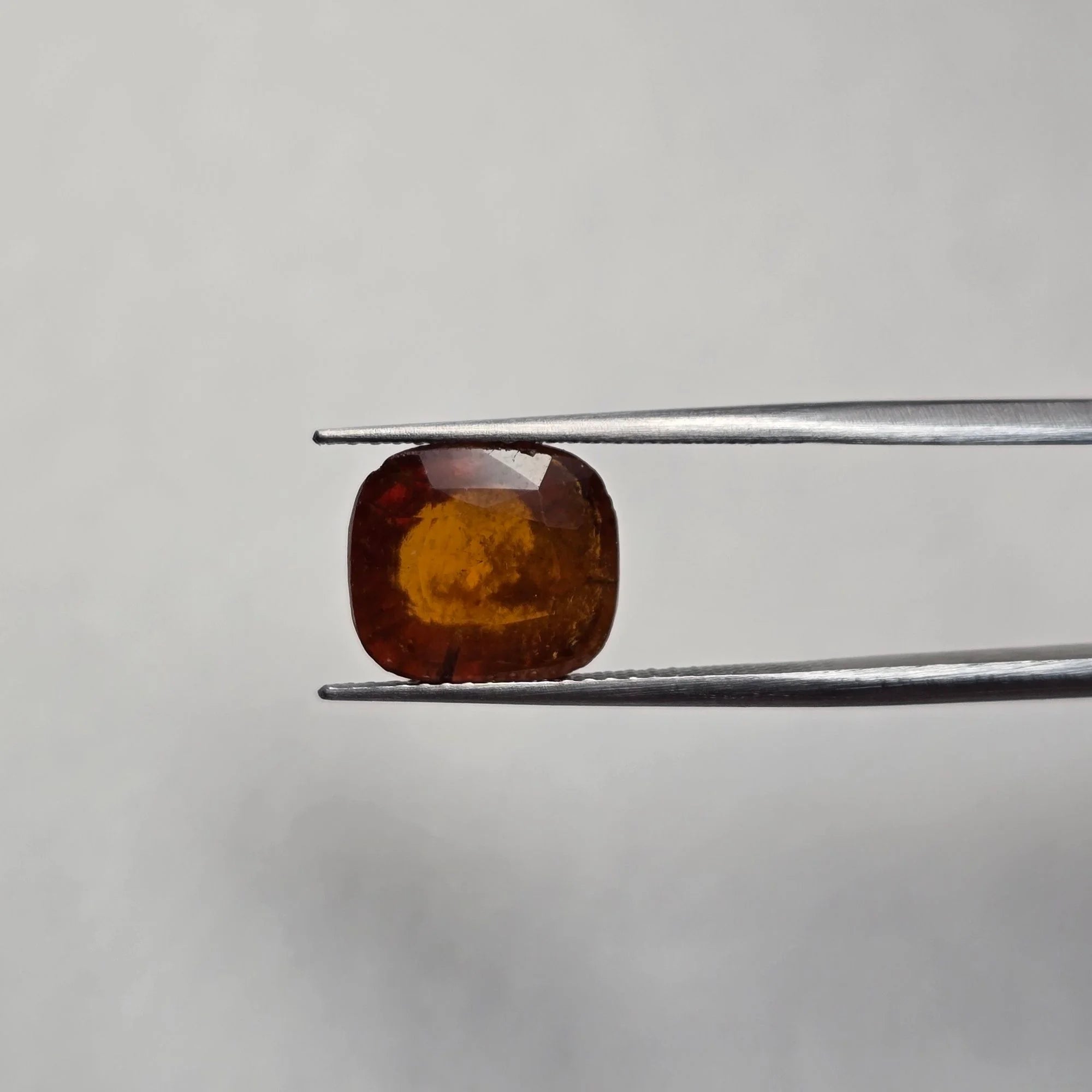 Natural Hessonite Garnet (Gomed) 5.79 Carat Certified