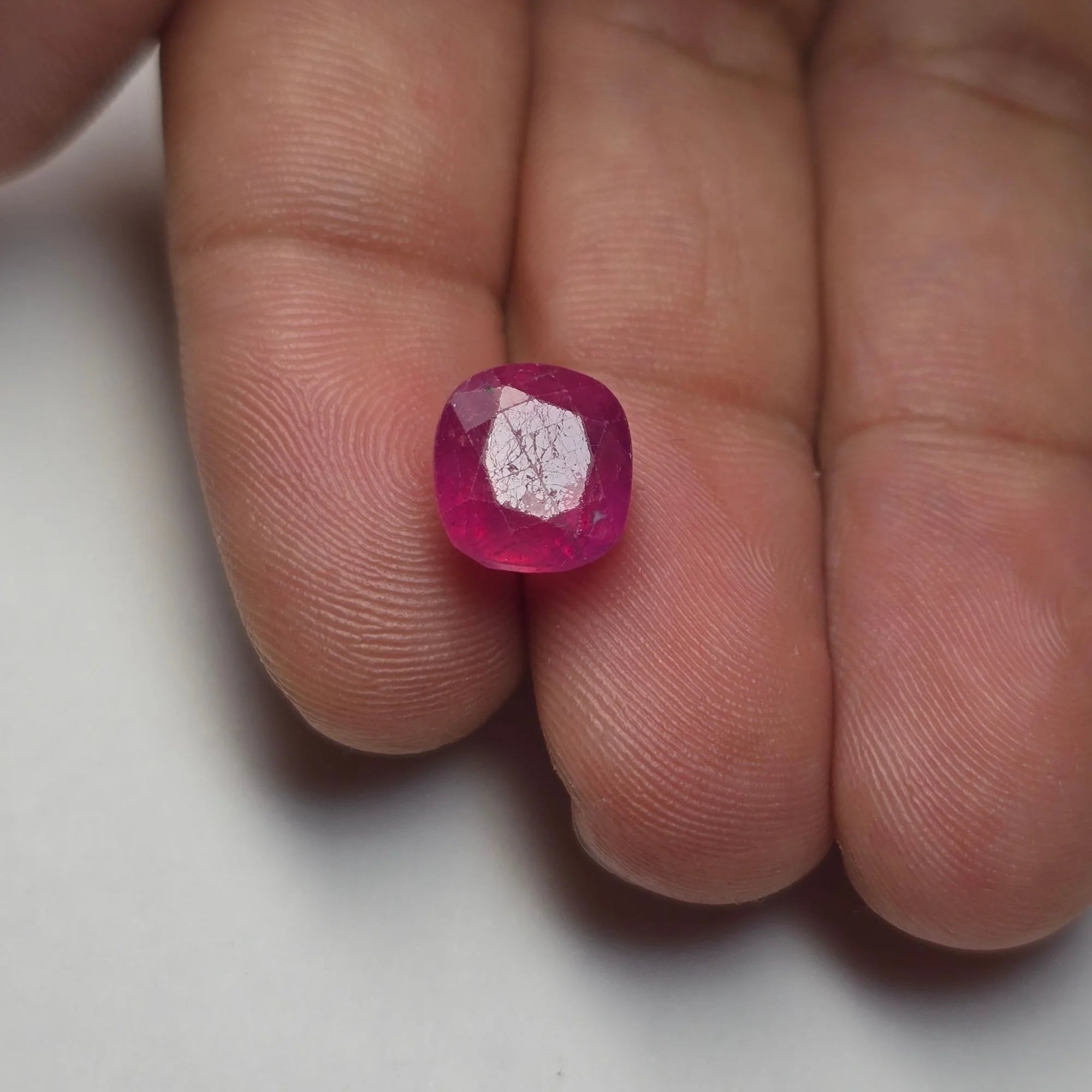Natural Ruby (Manak) 5.20 Carat Certified Red Ruby