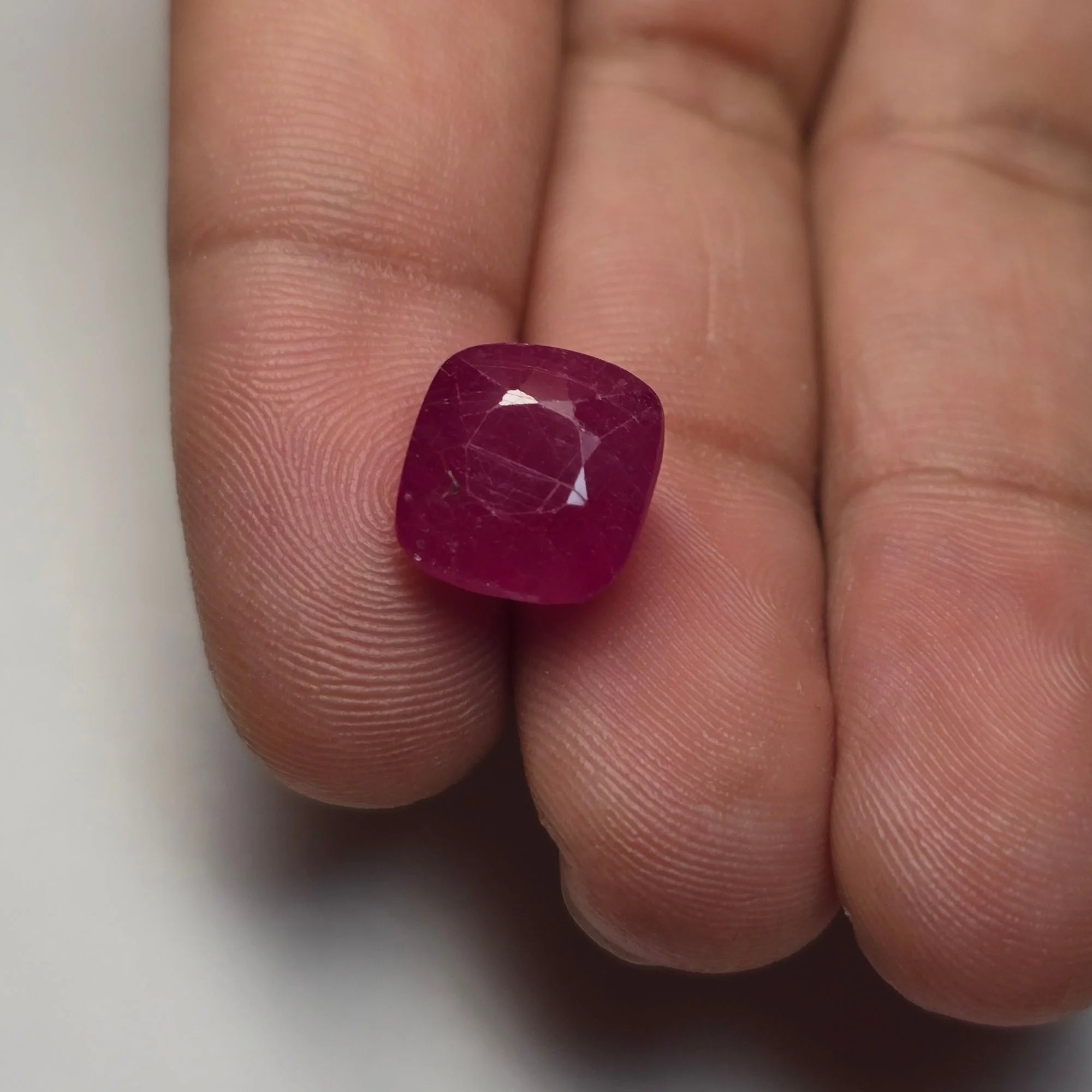 Natural Ruby (Manak) 8.39 Carats Certified | Buy Online
