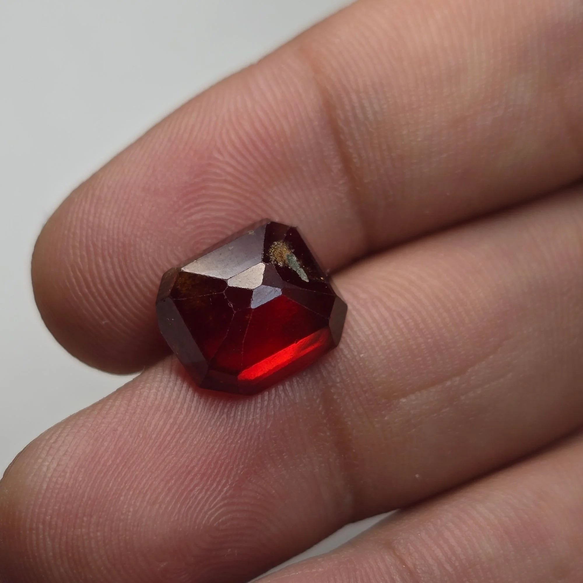 Natural Hessonite Garnet (Gomed) 5.97 Carat Certified