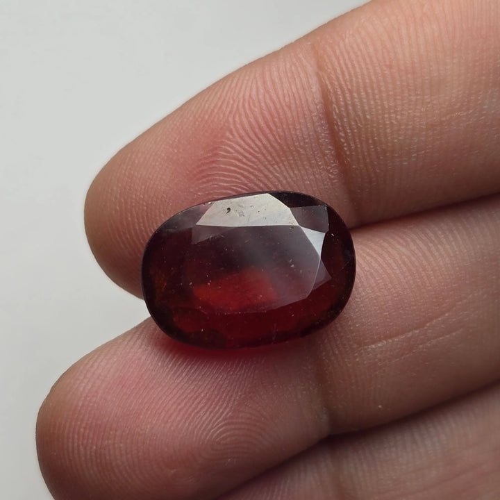 Certified Natural Hessonite Garnet (Gomed) 8.62 Ct