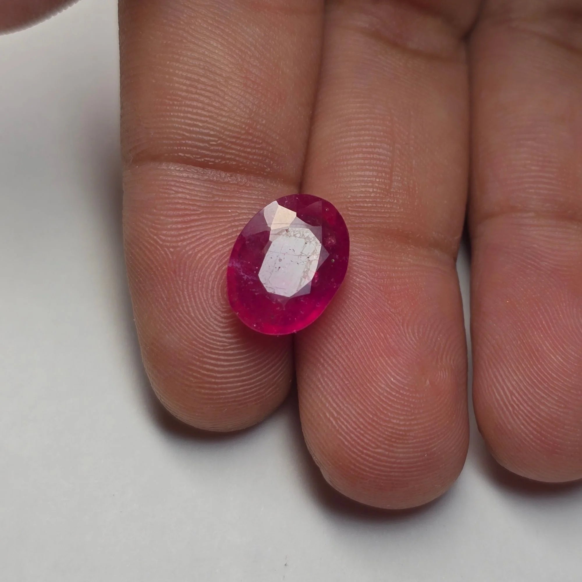 Natural Ruby (Manak) 5.80 Carats - Madagascar Ruby