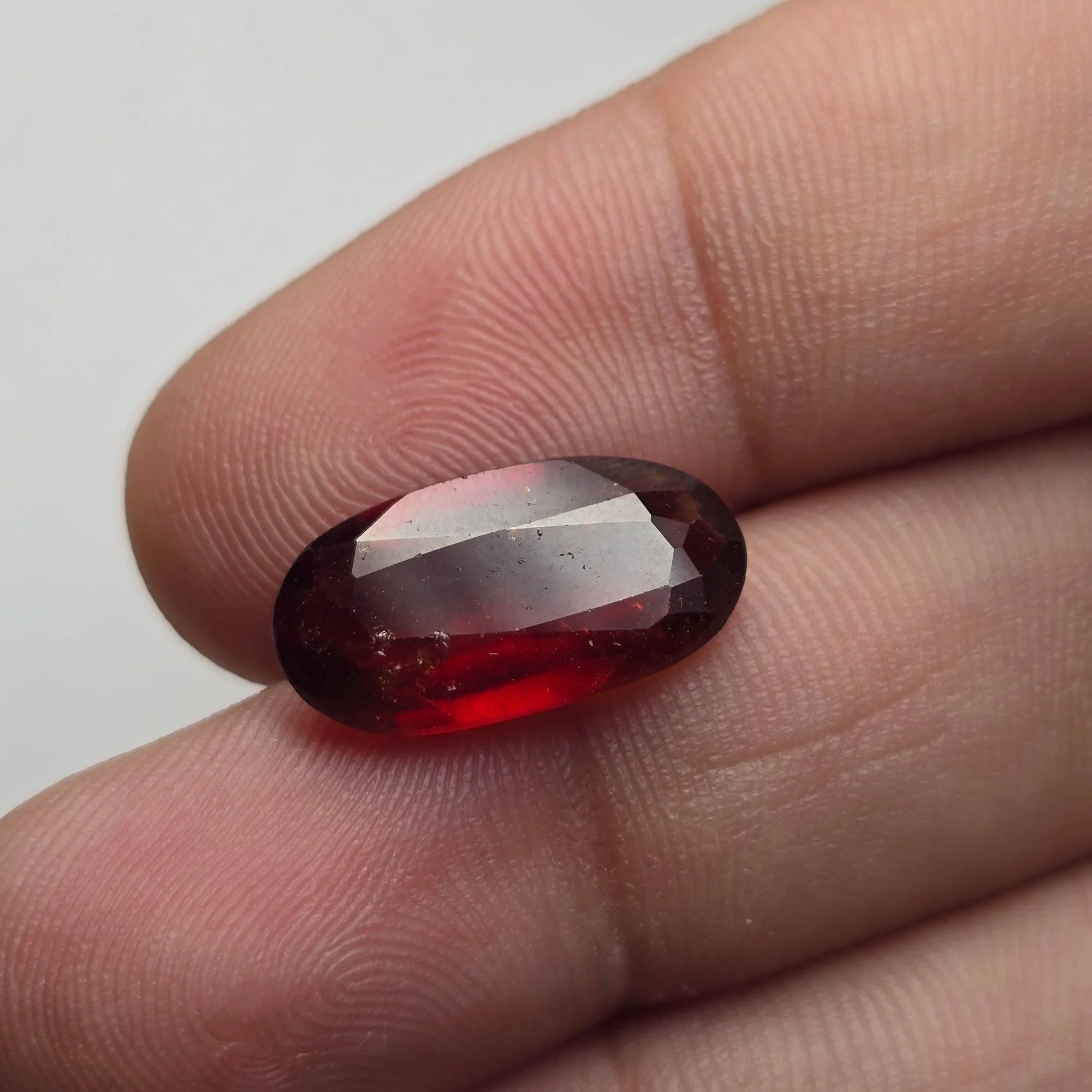 Natural Hessonite Garnet (Gomed) 4.89 Carats Certified