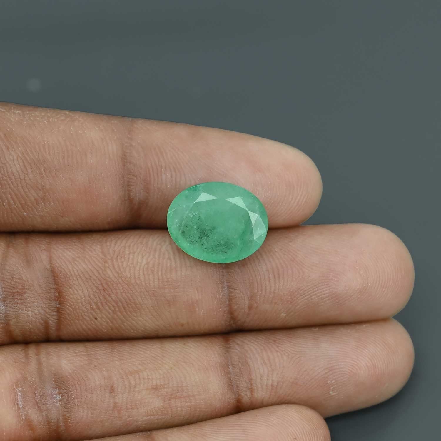 Lab Grown Emerald (Panna) 7.36 Carat