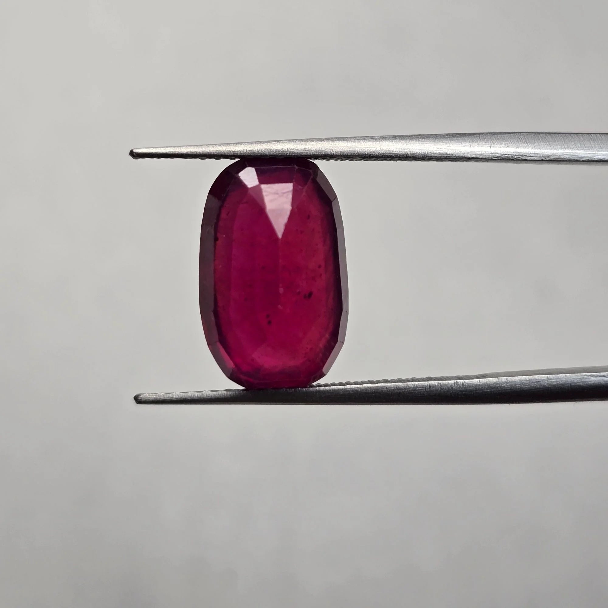 Natural Ruby (Manak) 6.90 Carat Certified Madagascar