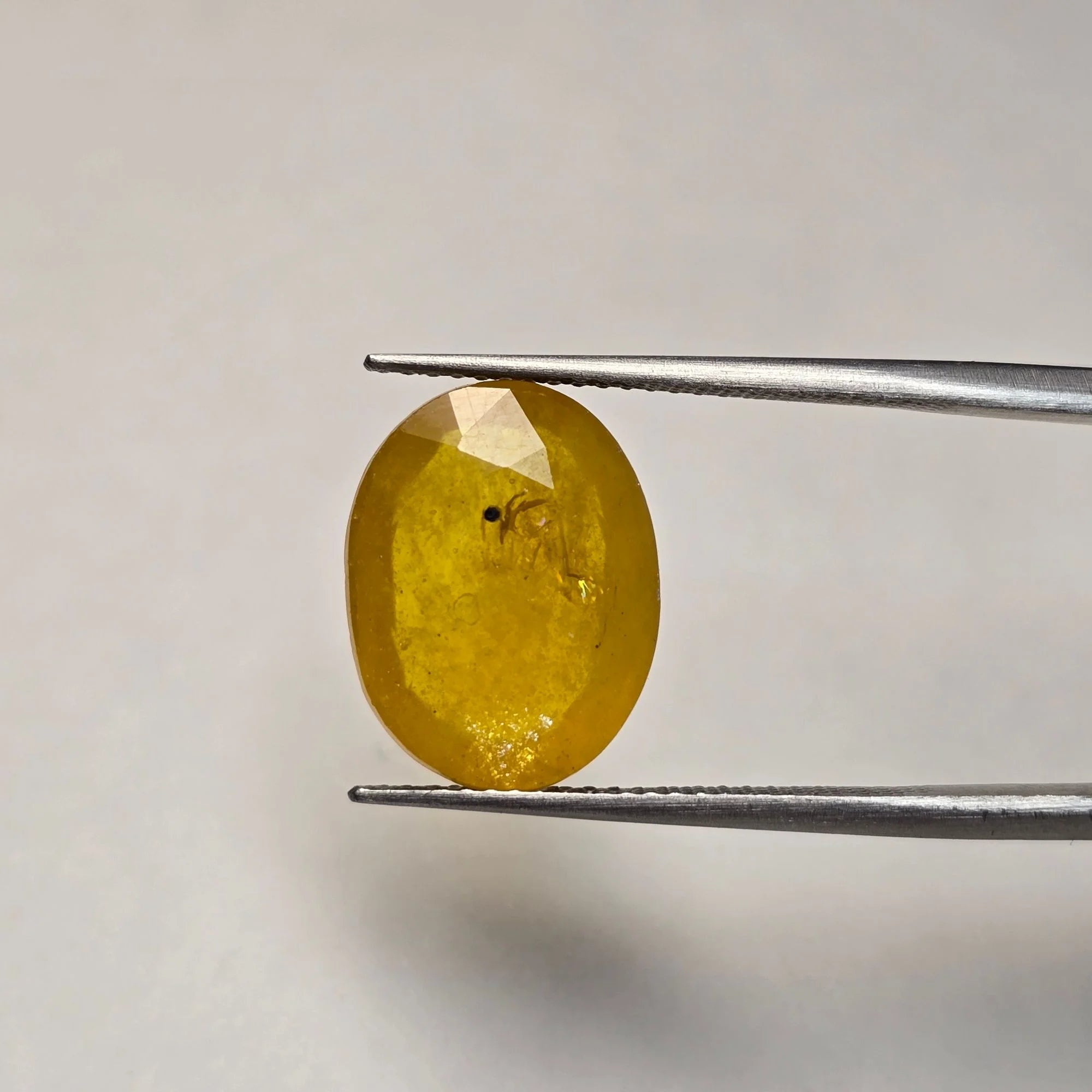 Bangkok Yellow Sapphire (Pukhraj) 8.03 Carat - Certified