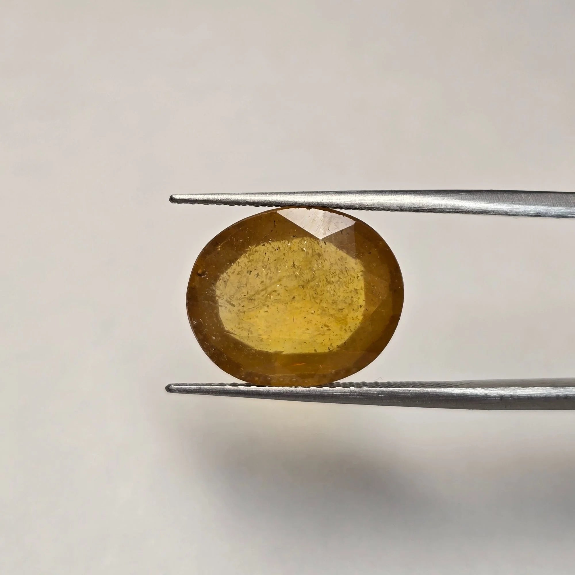 Bangkok Yellow Sapphire (Pukhraj) 9.00 Carats Certified