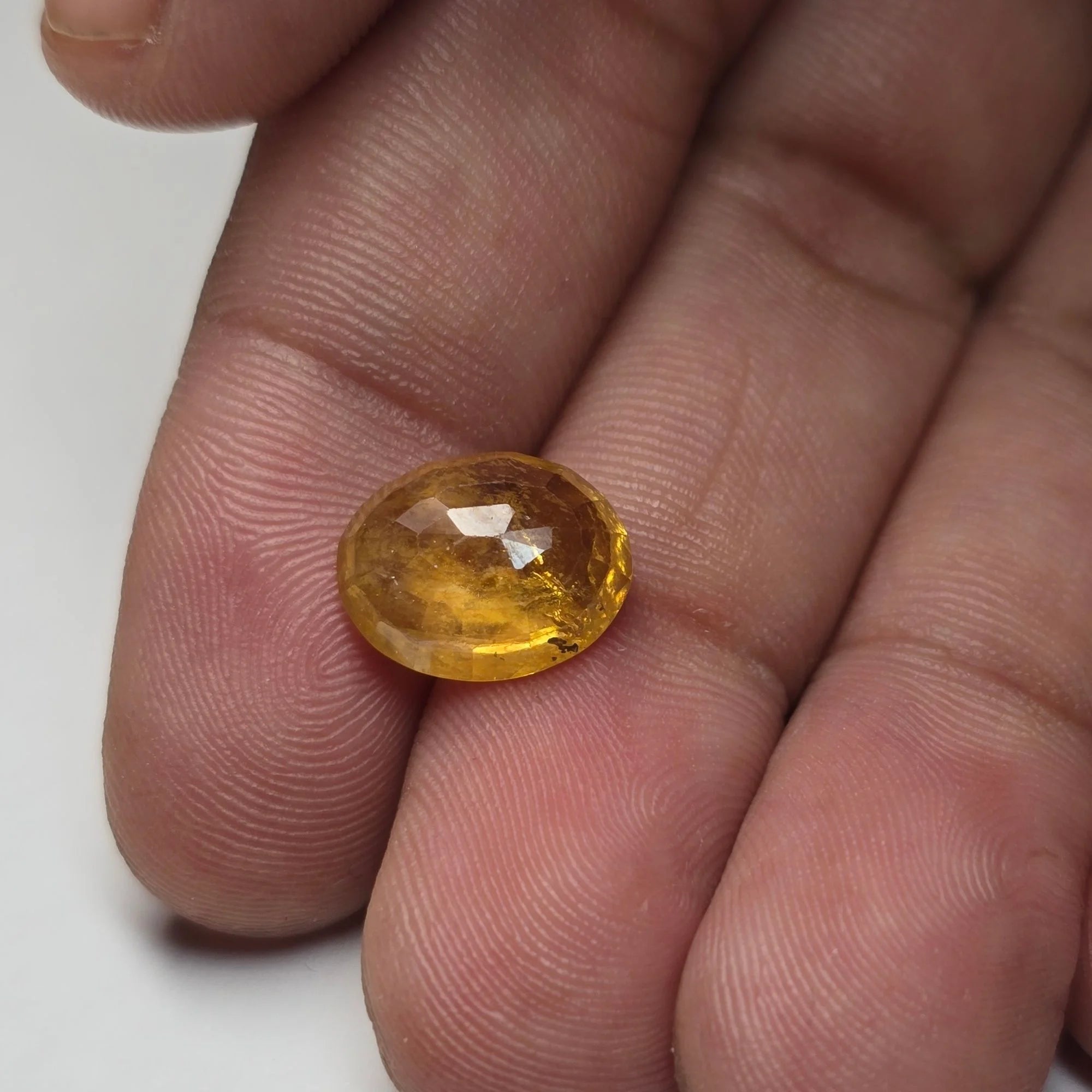 Bangkok Yellow Sapphire (Pukhraj) 4.63 Carat - Certified