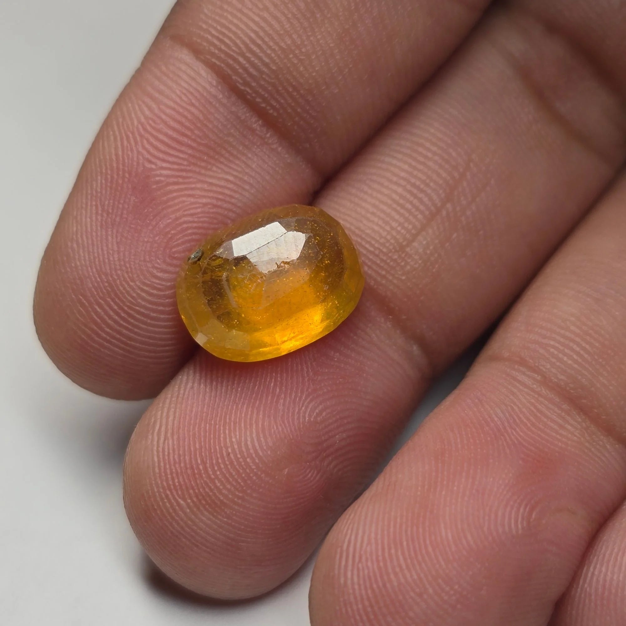 Bangkok Yellow Sapphire (Pukhraj) 7.06 Carats | Certified