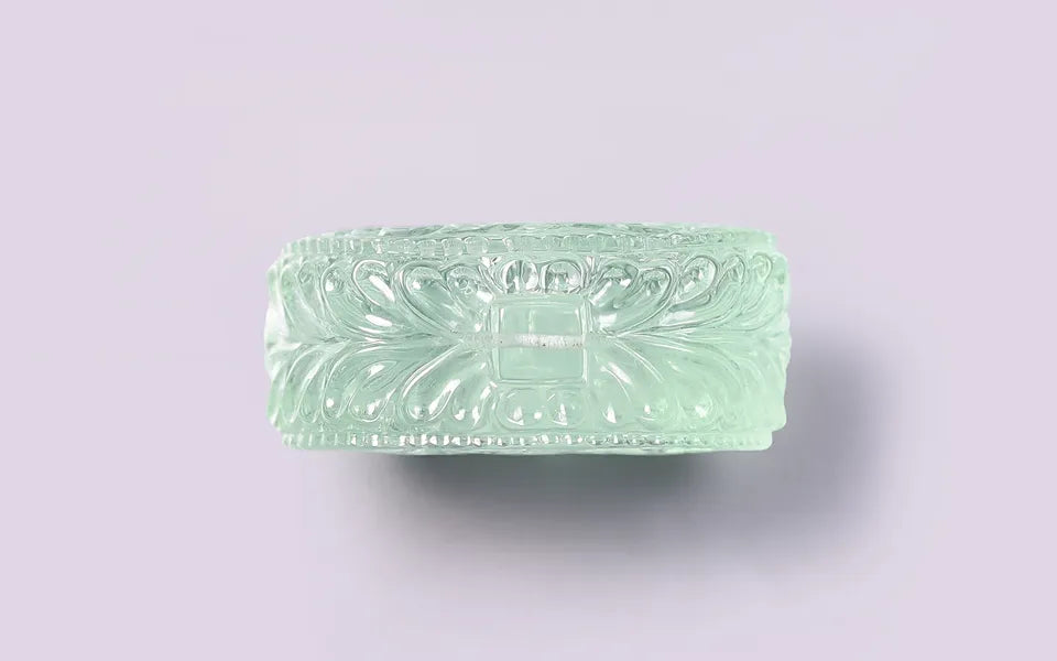 Flower Carving in Green Beryl - 98.92 Carats