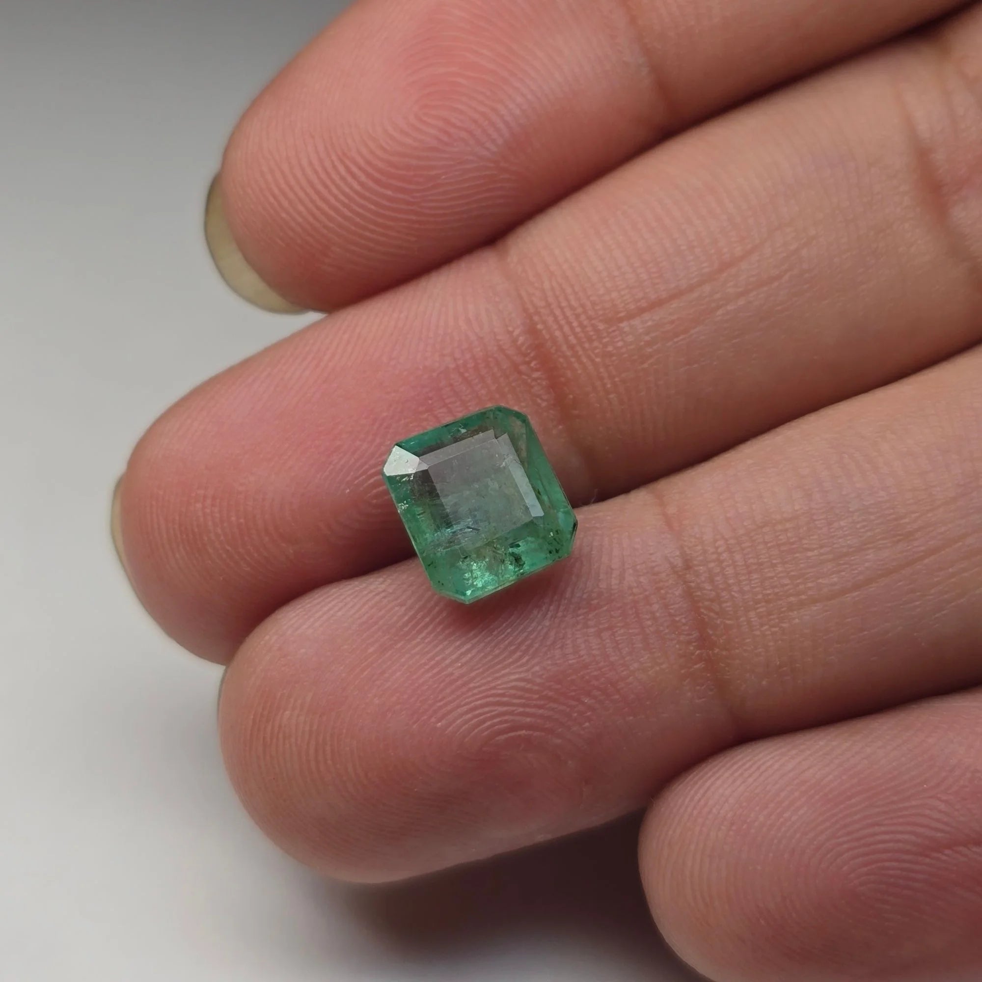 Natural Zambian Emerald (Panna) 2.46 Carat Certified