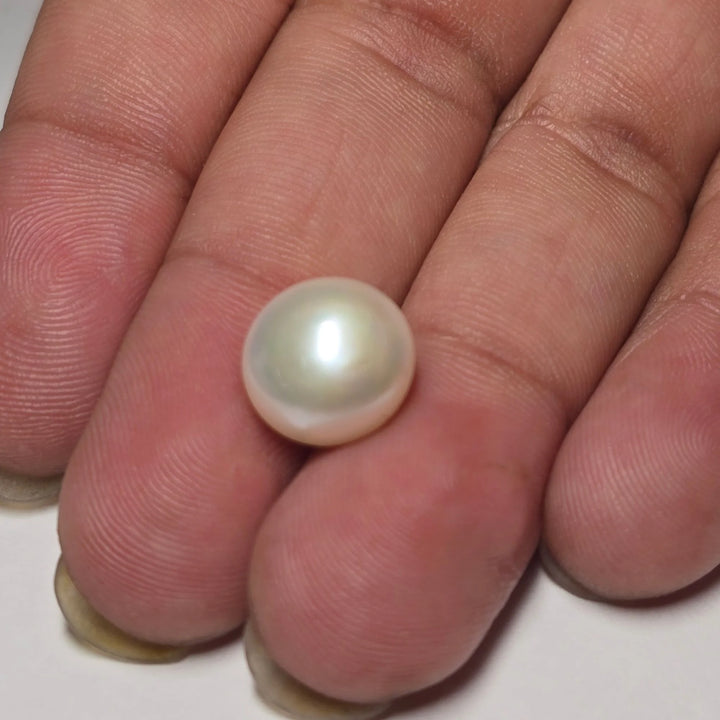 Natural Pearl (Moti) 7.50 Carat - Vedic Gemstone
