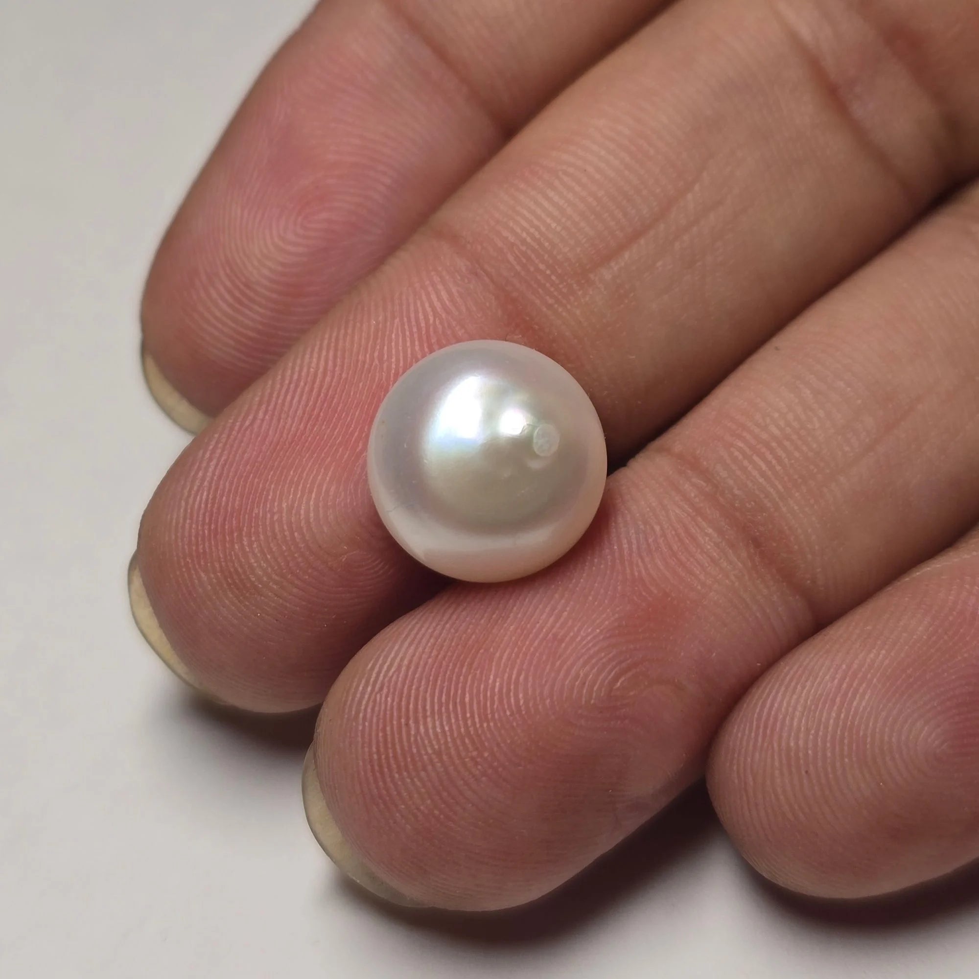 Natural White Pearl Moti 6.96 Carat Certified