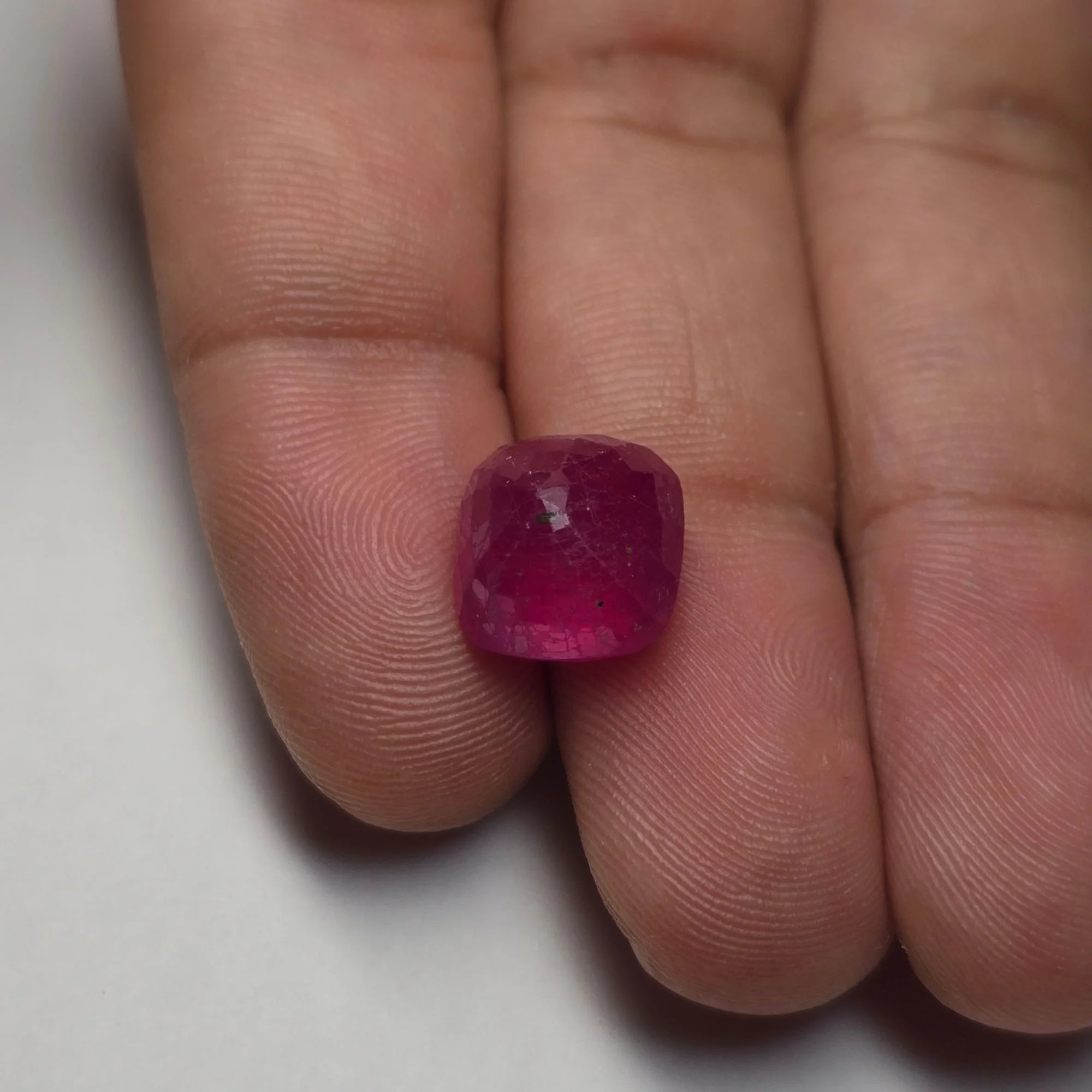 Natural Ruby (Manak) 8.39 Carats Certified | Buy Online