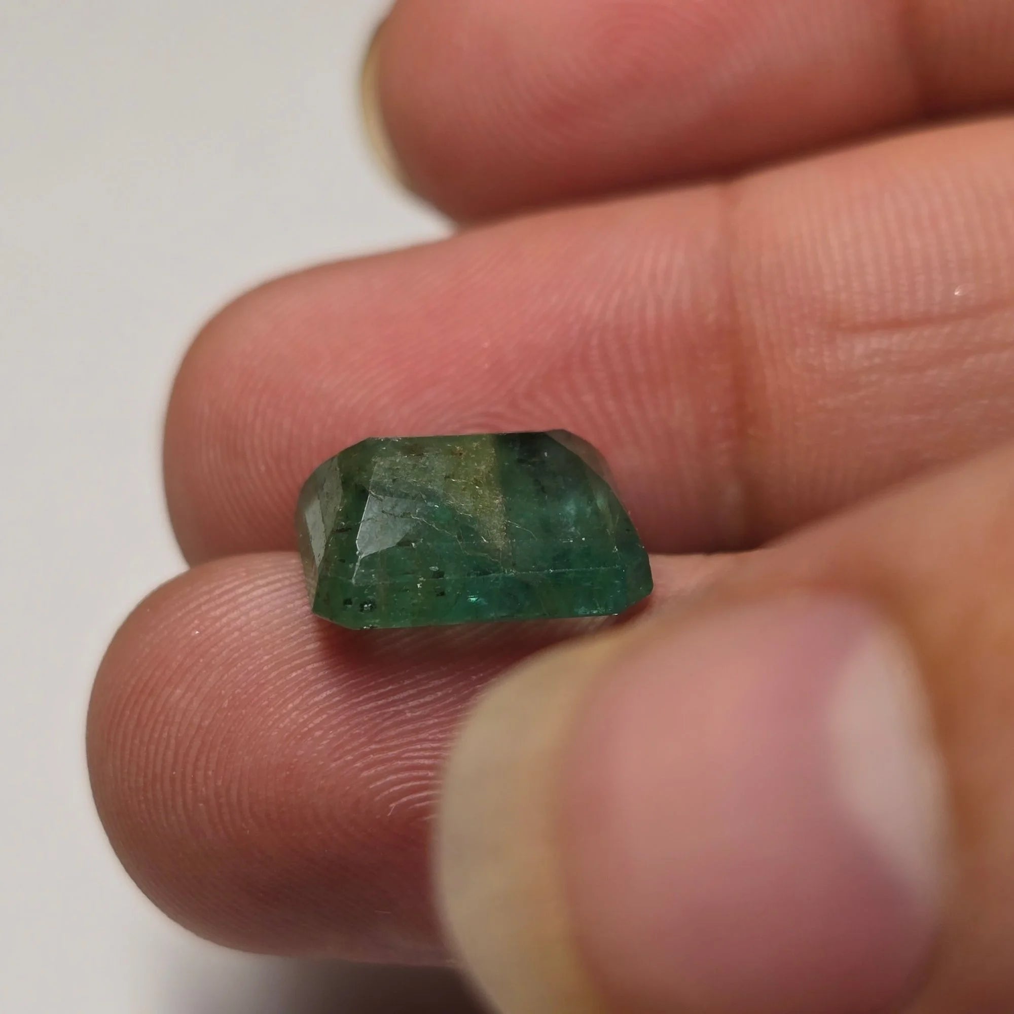 Natural Emerald (Panna) 4.51 Carat Zambia Certified Gemstone