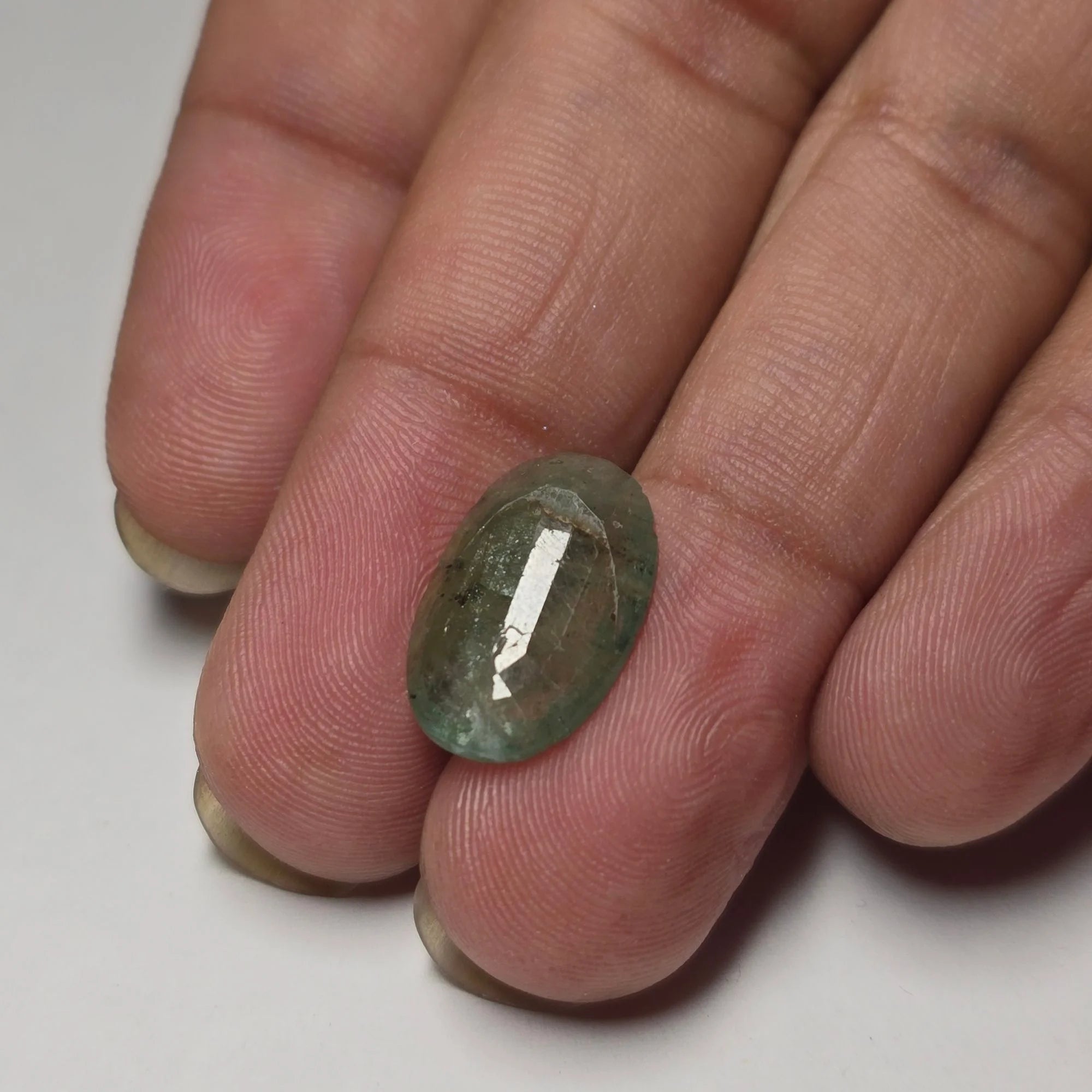 Natural Panna (Emerald) Zambia 4.50 Carat Certified Vedic Gemstone