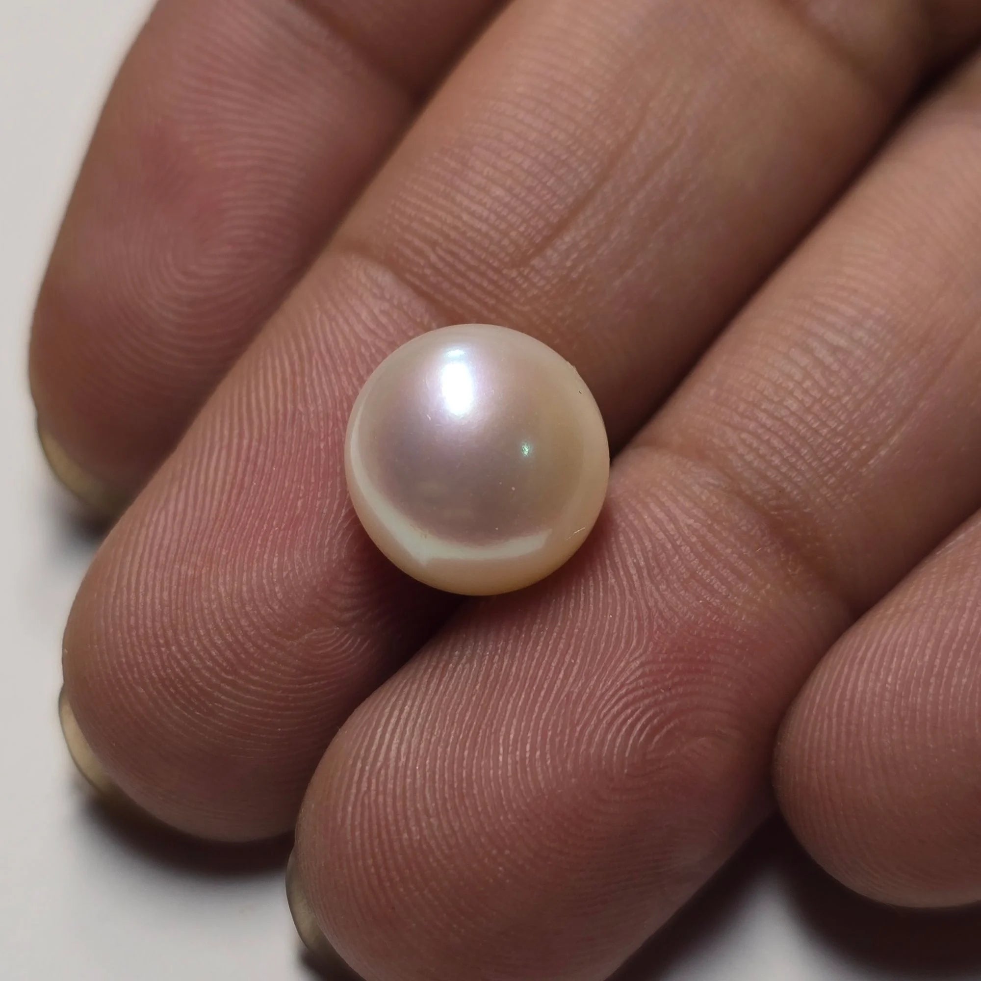 Natural White Pearl (Moti) 6.66 Carat - Certified