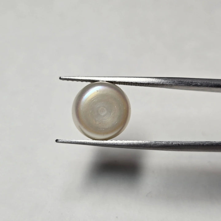 Natural White Pearl (Moti) Gemstone - 6.34 Carats