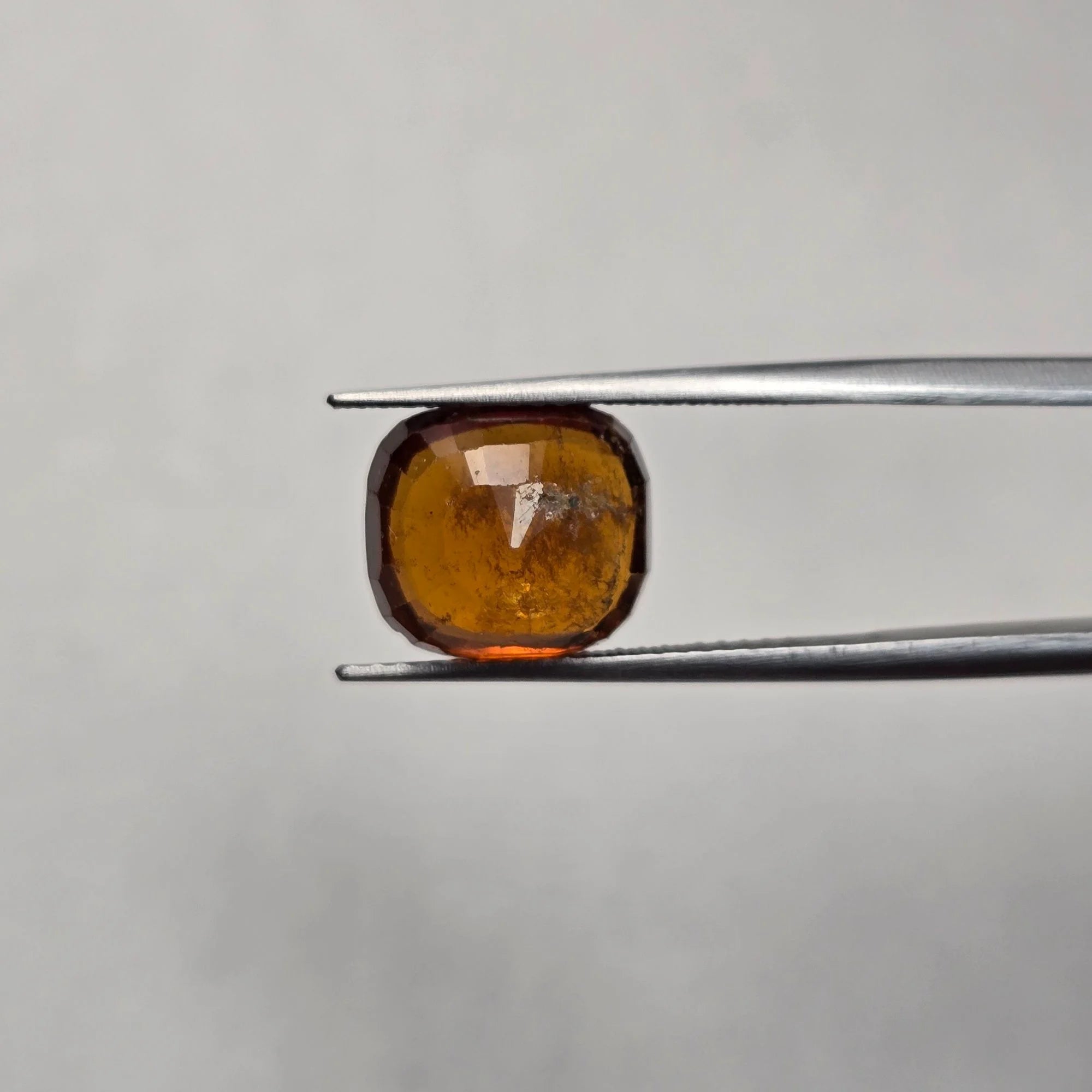 Natural Hessonite Garnet (Gomed) 5.79 Carat Certified