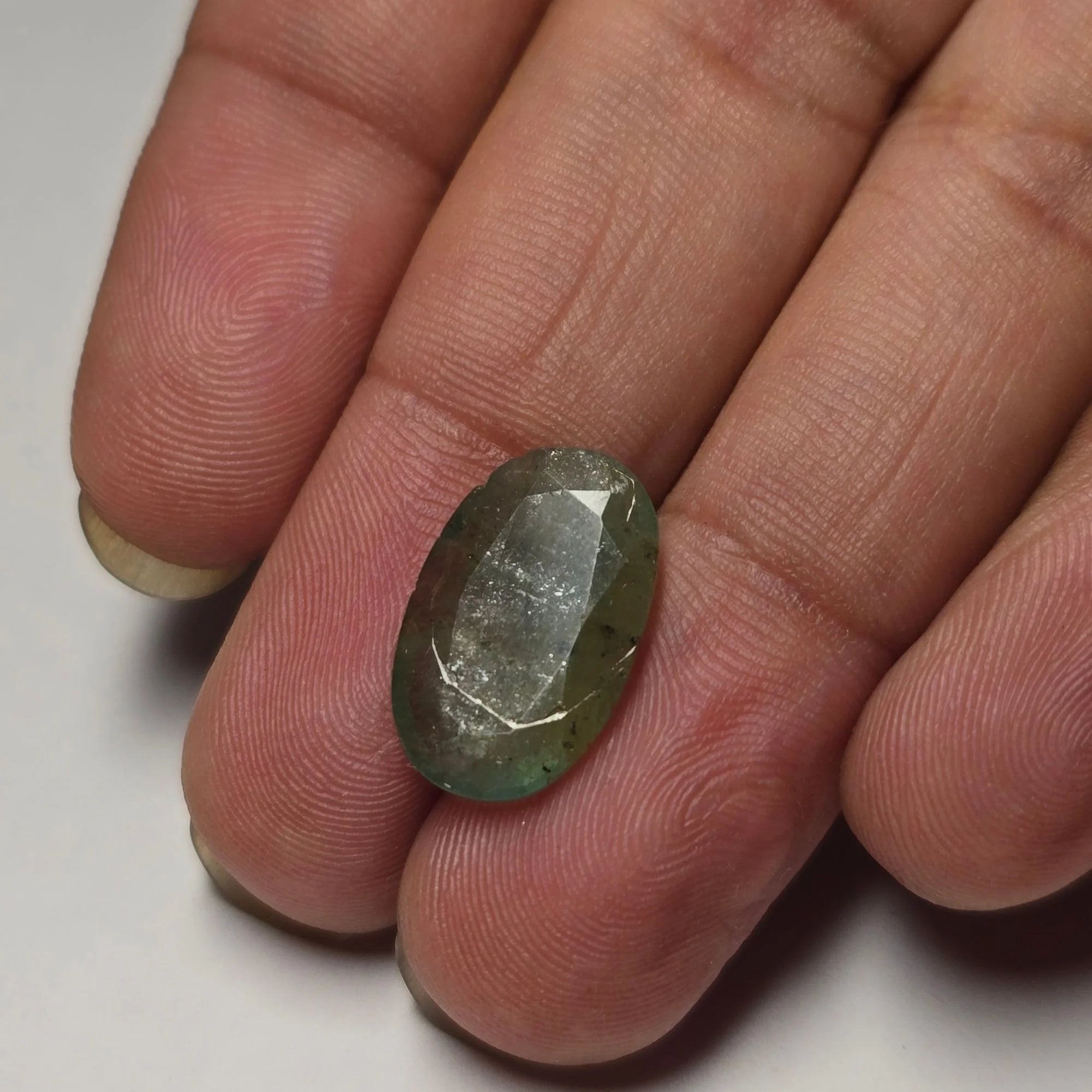 Natural Panna (Emerald) Zambia 4.50 Carat Certified Vedic Gemstone