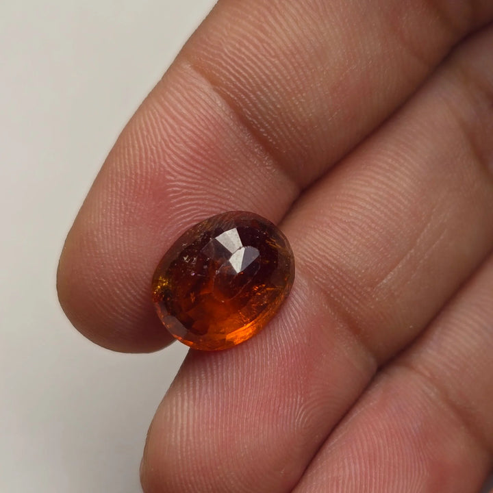 Natural Hessonite Garnet (Gomed) - 6.26 Carat