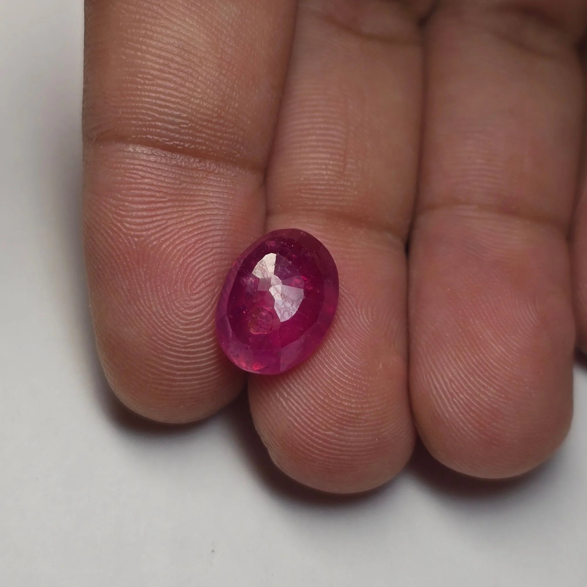 Natural Ruby (Manak) 5.80 Carats - Madagascar Ruby