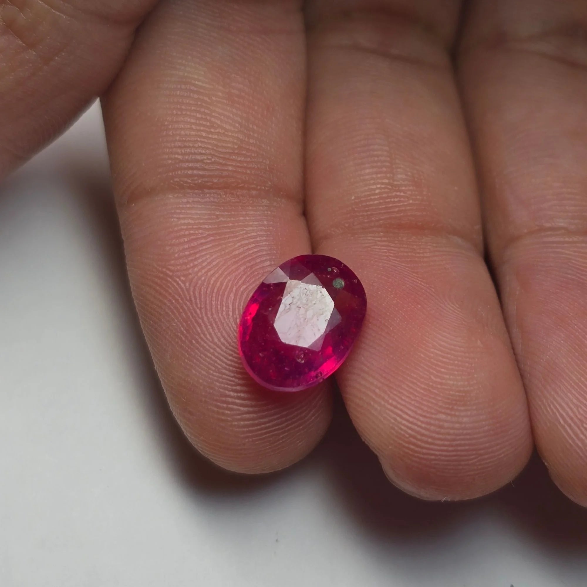Natural Ruby (Manak) 5.03 Carat Certified Gemstone