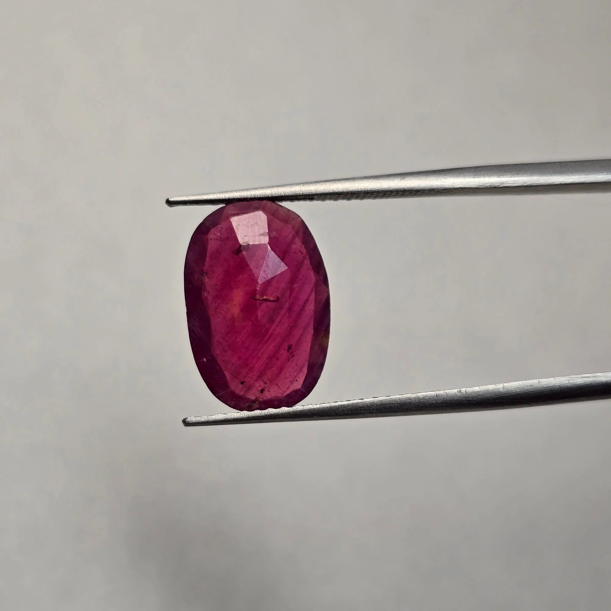 Natural Ruby (Manak) 5.09 Carat Certified Red Ruby