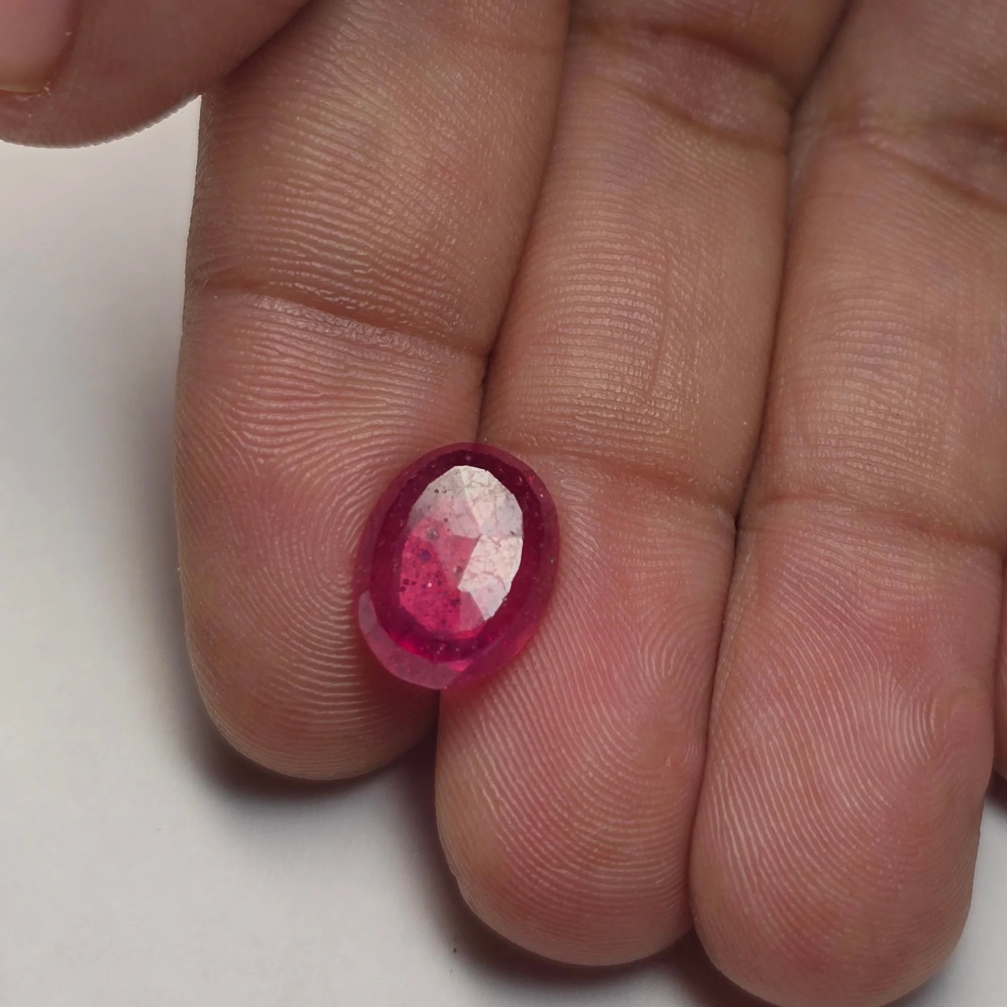 Natural Ruby (Manak) 4.68 Carats - Certified Madagascar Origin