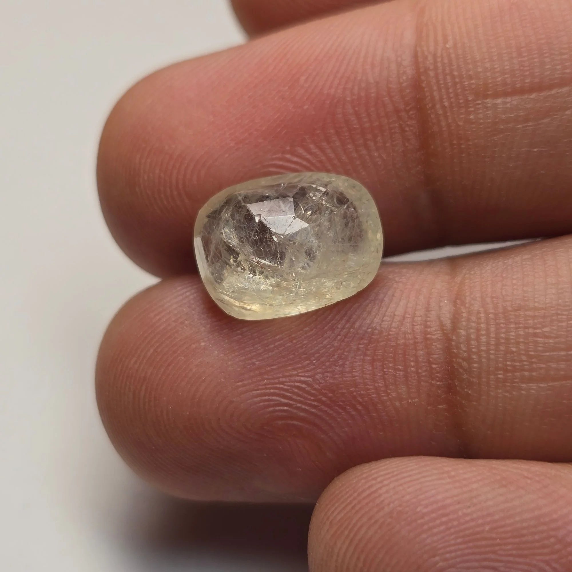 Natural Yellow Sapphire (Pukhraj) - 5.24 Carat Sri Lanka (Ceylon) Certified