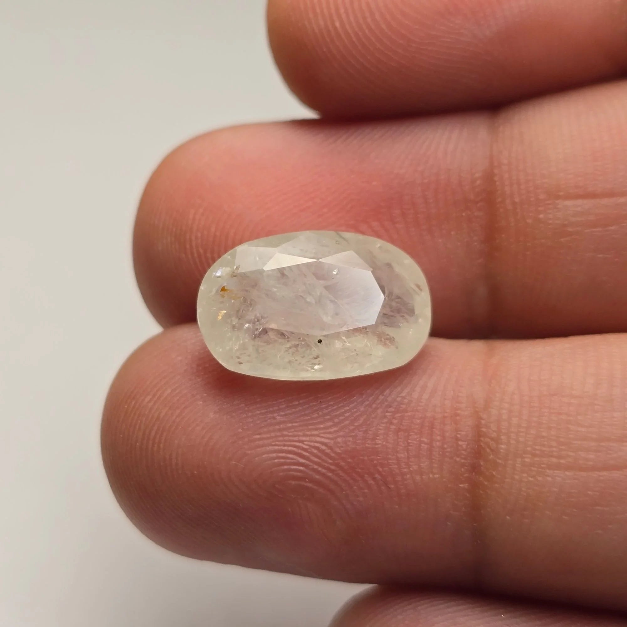 Natural Yellow Sapphire (Pukhraj) 6.57 Carat Sri Lanka (Ceylon)