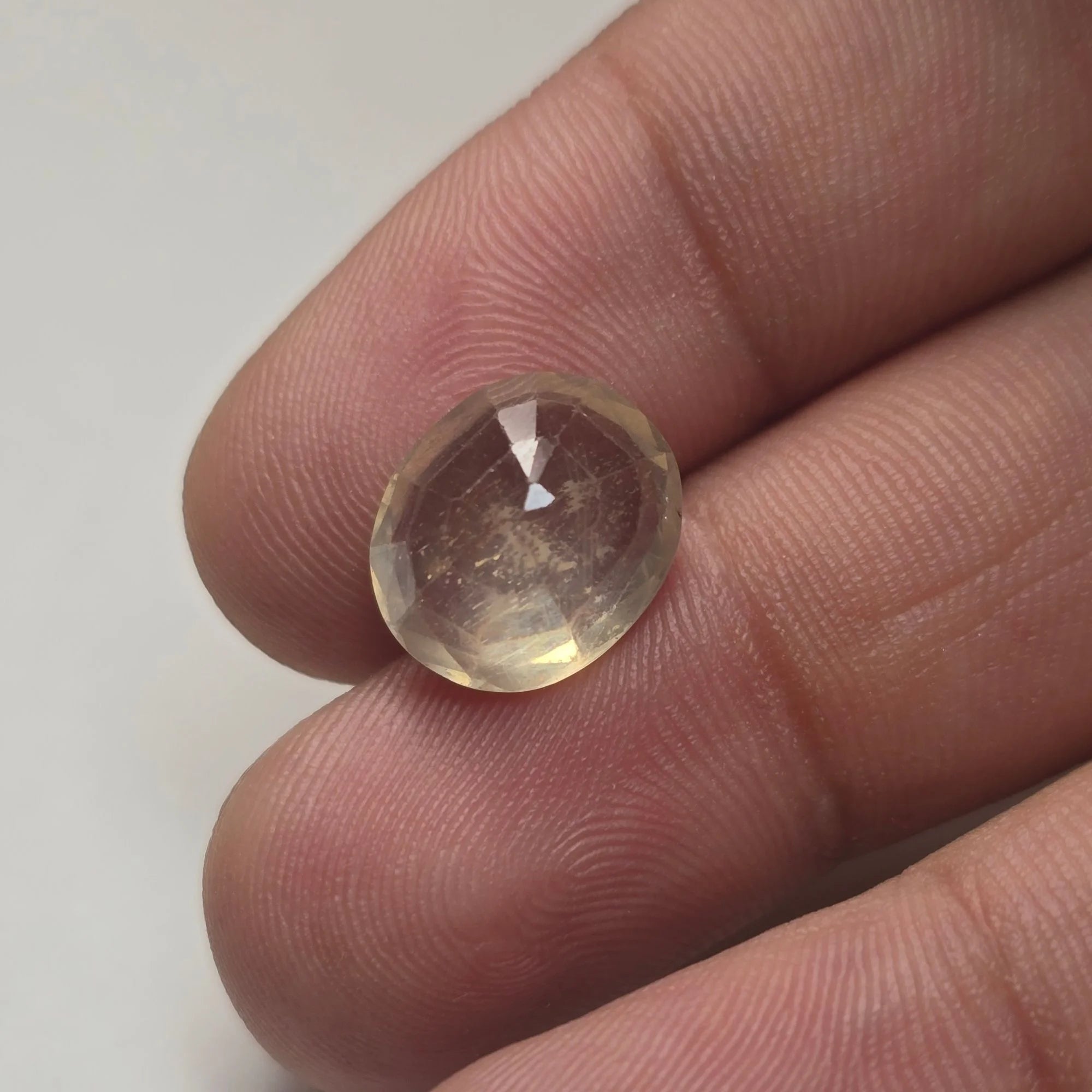 Bangkok Yellow Sapphire (Pukhraj) 6.82 Carats Certified