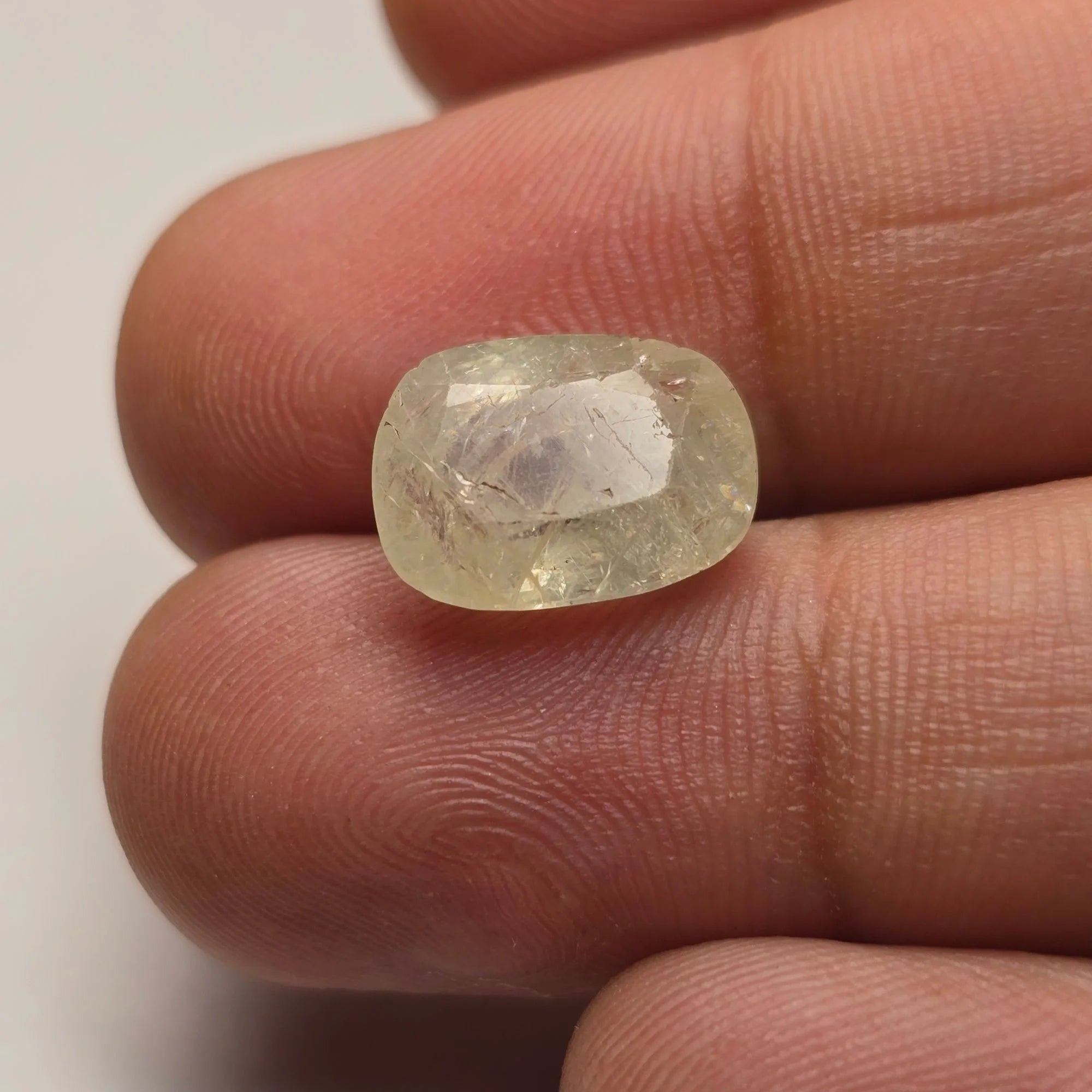 Natural Yellow Sapphire (Pukhraj) - 5.24 Carat Sri Lanka (Ceylon) Certified