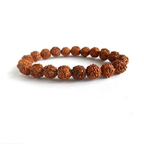 Natural 5 Mukhi Rudraksha Bracelet – Handcrafted