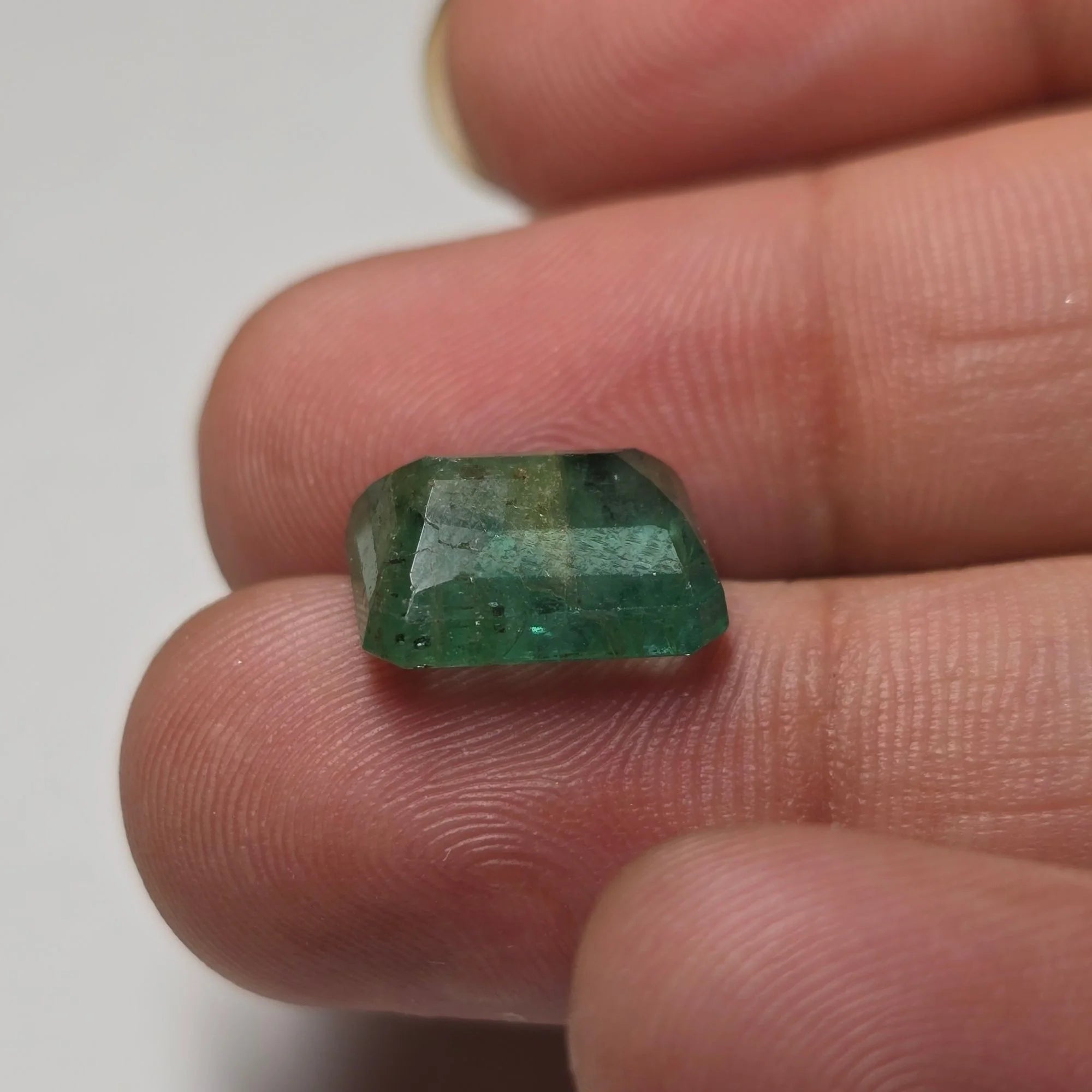 Natural Emerald (Panna) 4.51 Carat Zambia Certified Gemstone