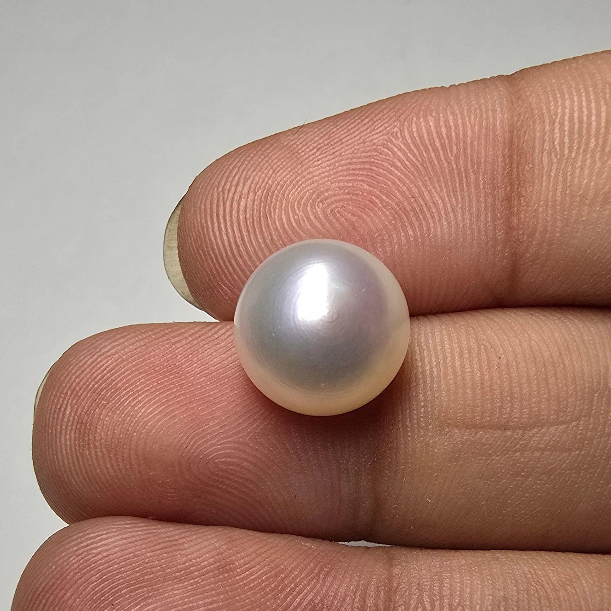 Natural White Pearl (Moti) Gemstone - 6.34 Carats