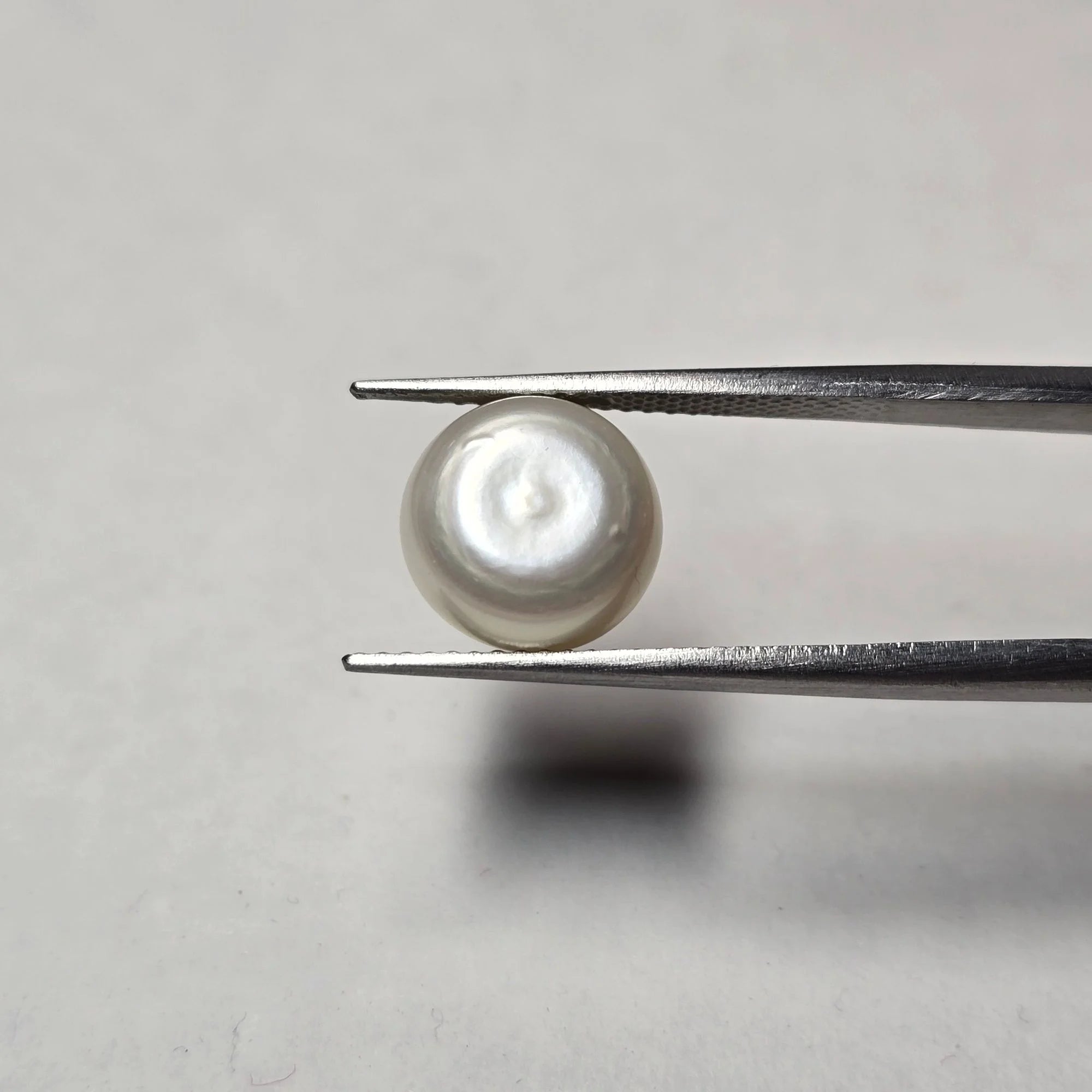 Natural White Pearl (Moti) 7.06 Carat Certified Gemstone