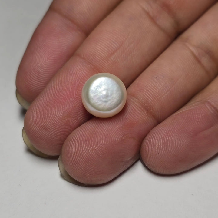 Natural Pearl (Moti) 5.80 Carat Certified Gemstone