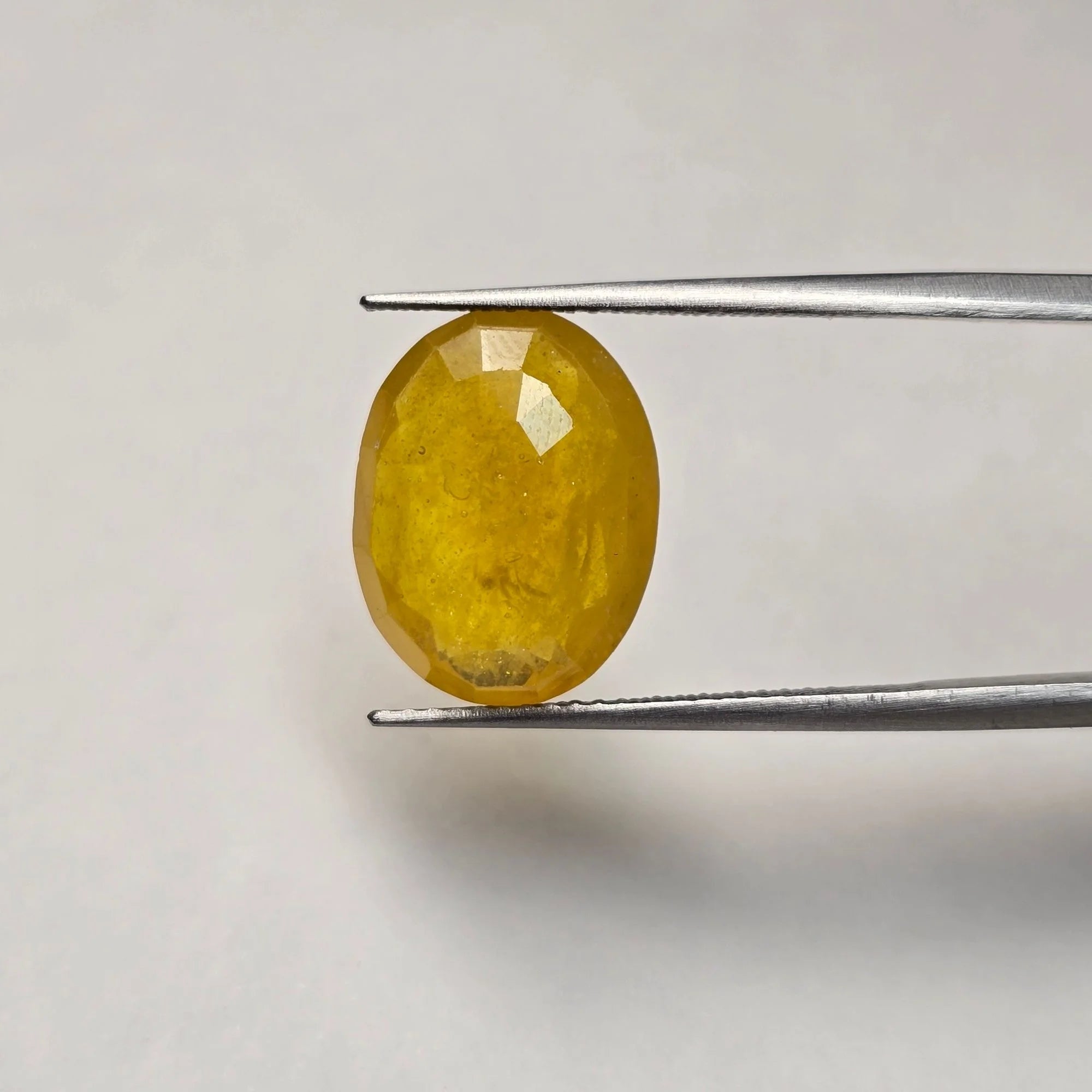 Bangkok Yellow Sapphire (Pukhraj) 8.03 Carat - Certified
