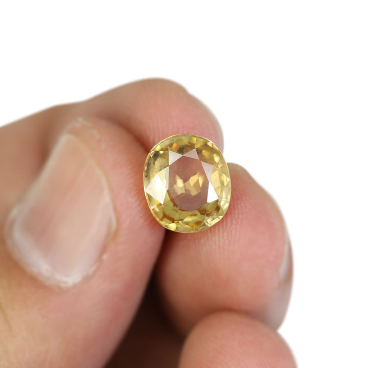 Yellow Zircon 5.37 Carat